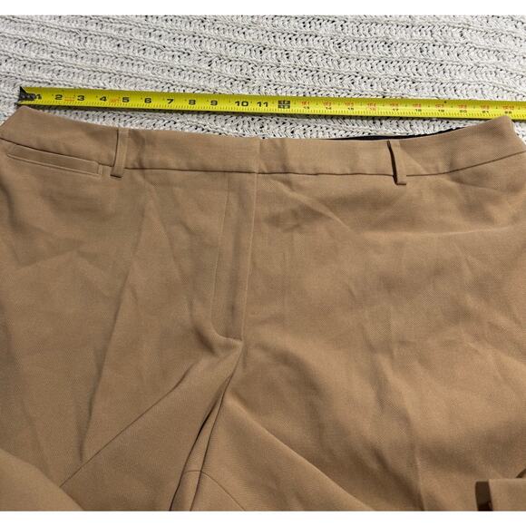 NWT Talbots Hampshire Dress Pants Women's Plus Size 22W Tan Khaki Office Career - Picture 4 of 11